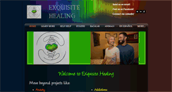 Desktop Screenshot of exquisitehealing.com