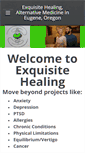 Mobile Screenshot of exquisitehealing.com